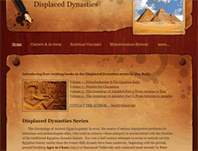 Tablet Screenshot of displaceddynasties.com